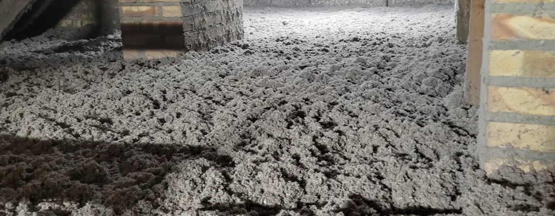 Ocieplenie stropy celulozą