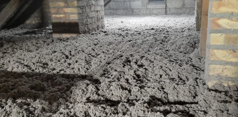 Ocieplenie stropy celulozą